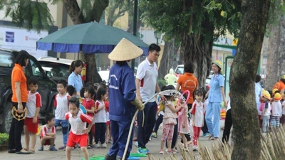 Cắm chông tre tại vườn hoa: Ngăn chó hay bẫy người?