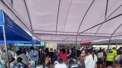 Rò rỉ hoá chất nguy hiểm gần khu chợ ở Thái Lan, gần 50 người nhập viện cấp cứu