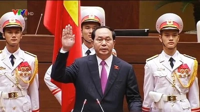 Chủ tịch nước Trần Đại Quang tái đắc cử 