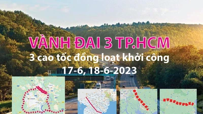 Chi tiết đường vành đai 3 TP.HCM và 3 cao tốc đồng loạt khởi công