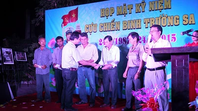 Gặp mặt truyền thống bộ đội Trường Sa