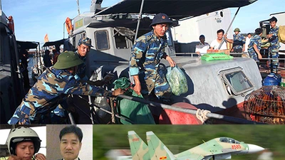 Huy động tổng lực tìm kiếm Su-30MK2 mất tích trên biển Nghệ An