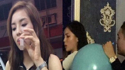 Yêu cầu hoa hậu Kỳ Duyên giải trình việc hít bóng cười