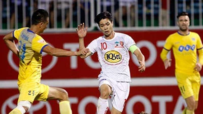 Hưu chiến V-League, Thanh Hóa nhẹ nhõm sau cơn mưa gôn