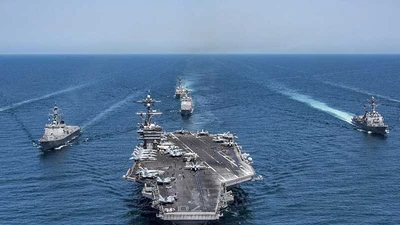 Tên lửa, tàu sân bay Mỹ sẽ đến Hàn Quốc