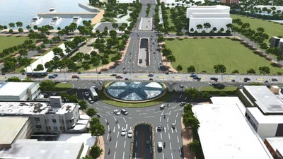 Chi 520 tỉ đồng làm nút giao thông ba tầng