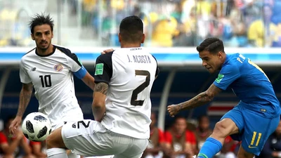 Brazil - Costa Rica 2-0: Coutinho cứu vớt cho Brazil