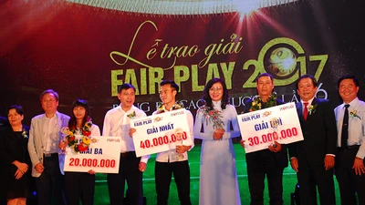 Lễ công bố giải Fair Play 2018: Hành trình niềm tin
