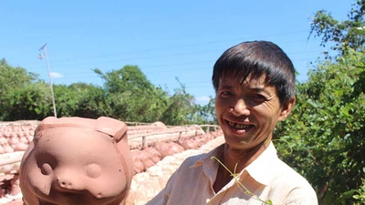 Heo đất Bình Dương ùn ùn xuất xưởng đón Tết 