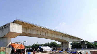 Cầu Phước Lộc chưa thể nối đôi bờ Nhà Bè