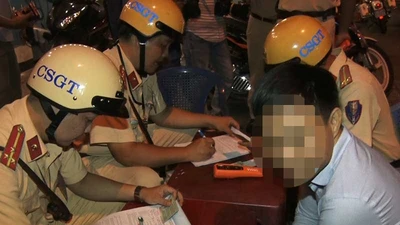 TP.HCM: 200 người bị xử lý nồng độ cồn theo Nghị định 100