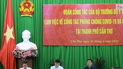 Video: Bộ Y tế kiểm tra công tác phòng chống dịch tại Cần Thơ