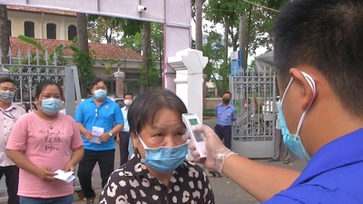 Video: Diễn tập xử lý ca nghi mắc COVID-19 trong ngày bầu cử 