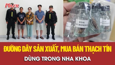 Triệt phá đường dây sản xuất hàng ngàn hộp chất diệt tủy trong nha khoa từ chất độc thạch tín