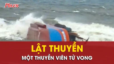 Lật thuyền ở Quảng Trị, 1 người tử vong