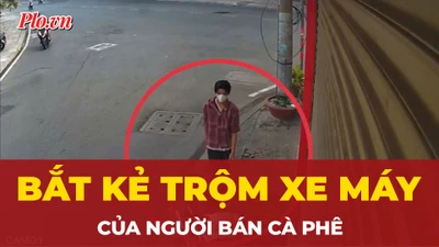 Bắt kẻ trộm xe máy của người bán cà phê sau 3 giờ truy xét