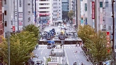 Nhật Bản lấp hố tử thần khổng lồ chỉ trong 48 tiếng