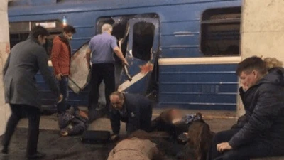 Nổ ga tàu điện ngầm tại Nga, ít nhất 10 người chết