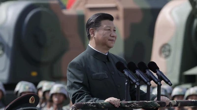 Ảnh: Hong Kong rầm rộ diễu binh đón ông Tập Cận Bình