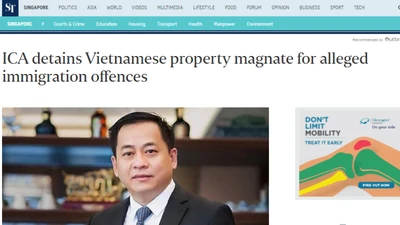Singapore xác nhận đang tạm giữ ông 'Phan Van Anh Vu'