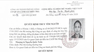 Công an truy tìm Na. Ảnh: CA
