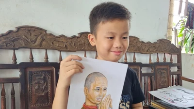 Bé trai 10 tuổi gây sốt mạng xã hội bằng những clip vẽ tranh triệu view