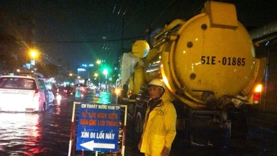 Trận mưa chiều qua ở TP.HCM lập kỷ lục mới 