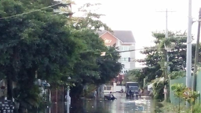 Khu Nam Long, Sài Gòn bất ngờ ngập nặng