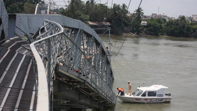 Bộ Giao thông lập đòan công tác đến cầu Ghềnh 