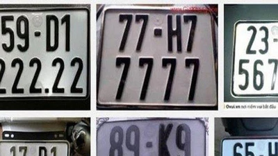 Đề xuất đấu giá biển số xe máy, giá khởi điểm không thấp hơn 5 triệu đồng