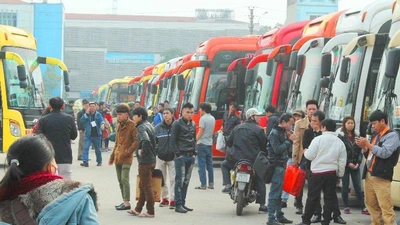 Lượng khách di chuyển Tết ở TP.HCM là 130.000 lượt/ngày