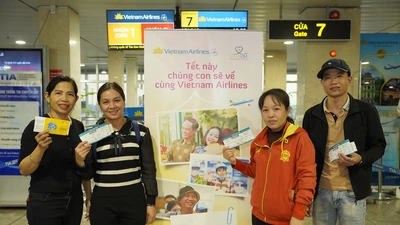 Tặng 1.000 vé máy bay, vé tàu cho công nhân 2-3 năm chưa về quê đón Tết