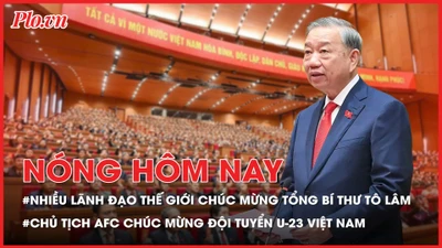 Nhiều lãnh đạo trên thế giới chúc mừng Tổng Bí thư Tô Lâm; Chủ tịch AFC chúc mừng U-23 Việt Nam