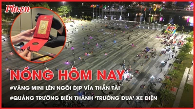 Vàng mini lên ngôi dịp vía thần tài; Quảng trường lớn nhất Quảng Ngãi bị biến thành ‘trường đua’ xe điện