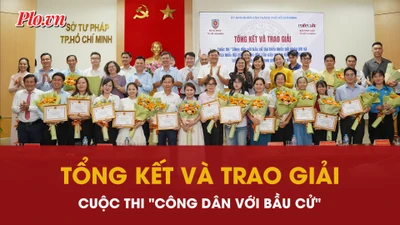 Tổng kết, trao giải cuộc thi ‘Công dân với bầu cử’ với gần 70.000 lượt dự thi