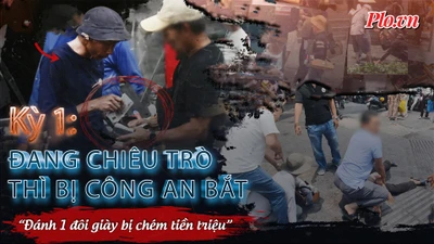Video điều tra: Vạch trần chiêu trò ‘làm tiền’ của nhóm đánh giày - kỳ 1: Vừa móc ví của khách thì bị bắt