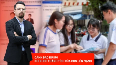 Cha mẹ khoe thành tích học tập của con lên mạng: Giới hạn nào để an toàn?