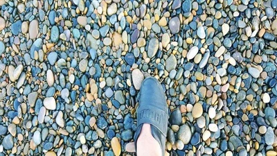 Độc đáo bãi đá 7 màu ở Tuy Phong, Bình Thuận