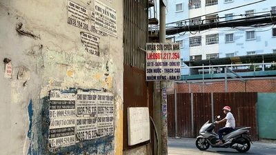 TP.HCM quyết trị nạn vẽ bậy, quảng cáo tín dụng đen 