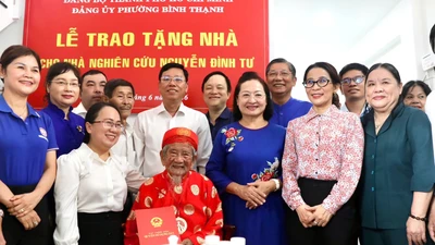 TP.HCM tặng nhà mới đến nhà nghiên cứu Nguyễn Đình Tư