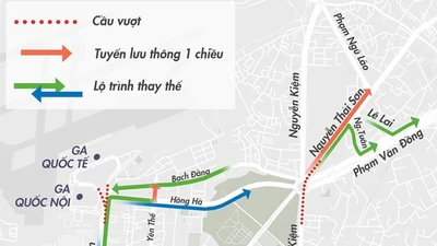Phân luồng lại nhiều tuyến đường cửa ngõ Tân Sơn Nhất 