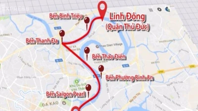 TP.HCM khai trương tuyến buýt đường sông đầu tiên 