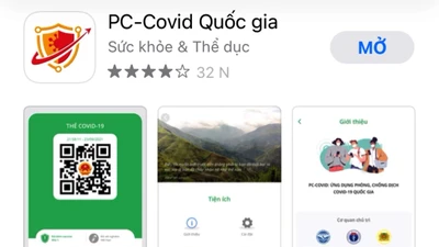 Ứng dụng PC-COVID chính thức lên App Store và Google Play