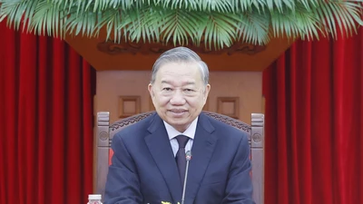 Tổng Bí thư, Chủ tịch nước Tô Lâm điện đàm với Thủ tướng Australia 