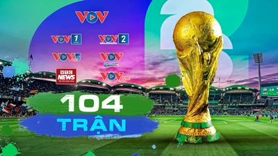 VOV sở hữu bản quyền phát thanh FIFA World Cup 2026 tại Việt Nam