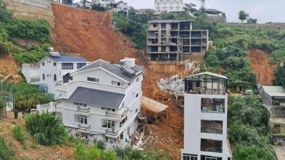 Đà Lạt: Xác định vi phạm xây dựng tại căn nhà sạt lở