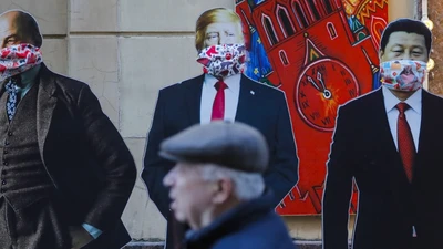 Thế giới hậu đại dịch COVID-19 phủ bóng bằng sự trỗi dậy của phần còn lại thế giới ngoài Mỹ. Ảnh minh hoạ: SCMP