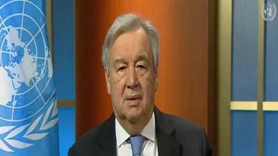 Tổng Thư ký LHQ Antonio Guterres lên tiếng sau khi Mỹ tuyên bố tạm ngưng hỗ trợ tài chính cho Tổ chức Y tế Thế giới (WHO). Ảnh: UN NEWS