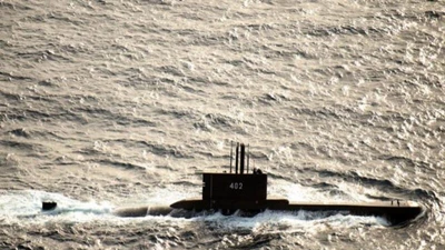 Tàu ngầm KRI Nanggala 402. Ảnh: HẢI QUÂN MỸ