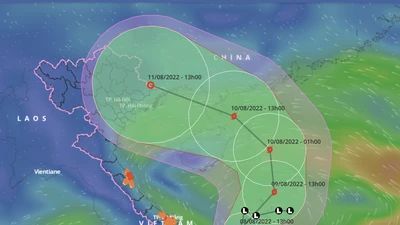 Áp thấp đã mạnh lên thành áp thấp nhiệt đới, có thể thành bão số 2